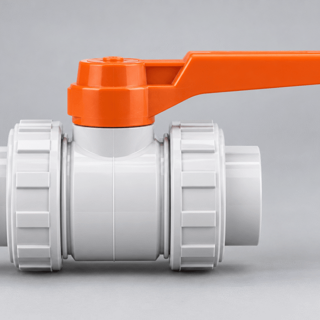 32MM (1¼″) UPVC Ball Valve With ABS Strong Handle (P)