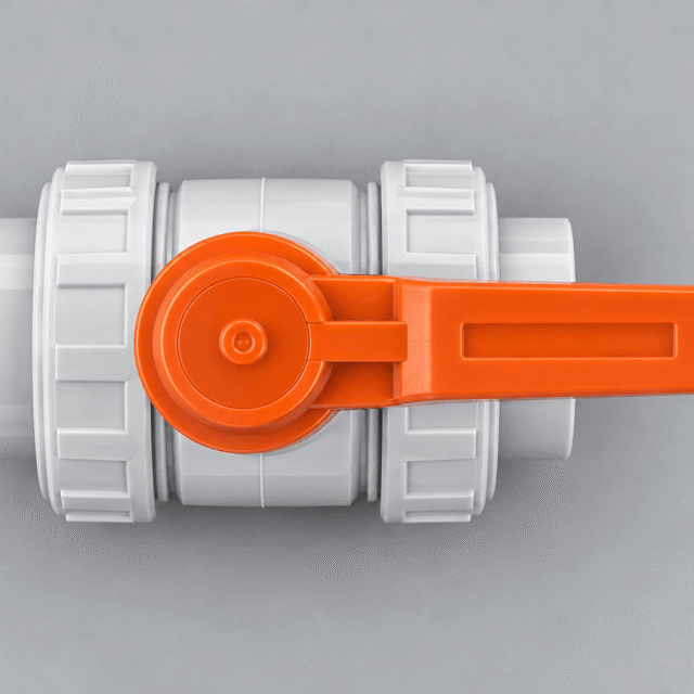 20MM (¾″) UPVC Ball Valve With ABS Strong Handle (P)