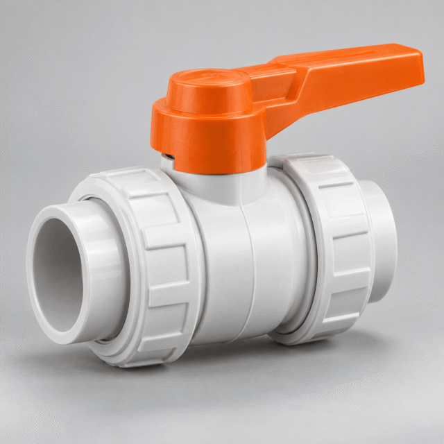 15MM (½″) RPVC Ball Valve With ABS Strong Handle (P)